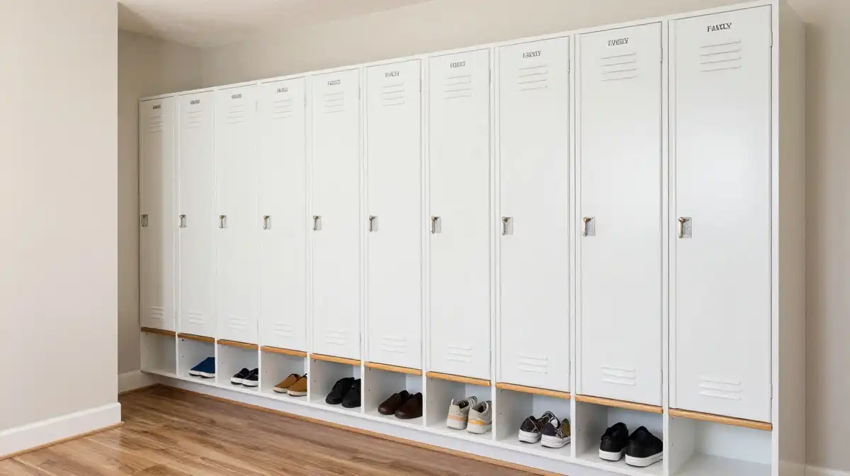 Built-In Cubby and Locker Storage Ideas for Mudrooms