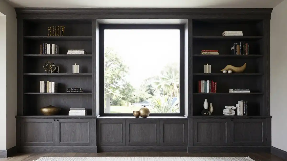 Built-In Shelves That Add Style and Function
