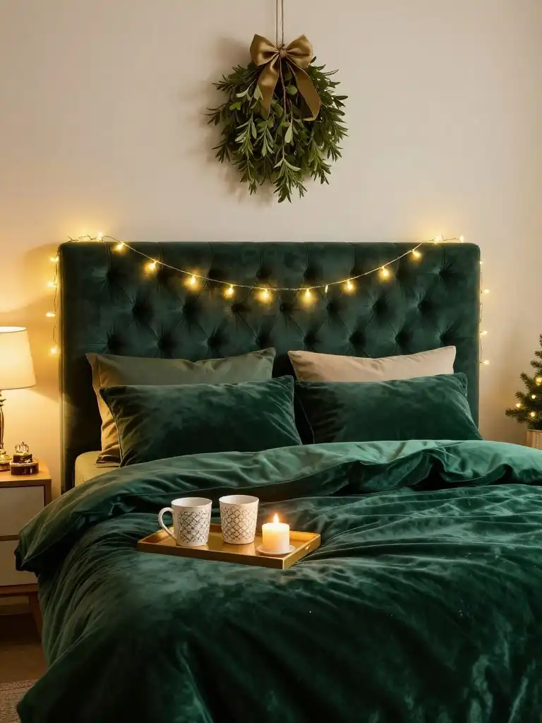 Christmas Bedroom Decor Ideas for Adults and Couples