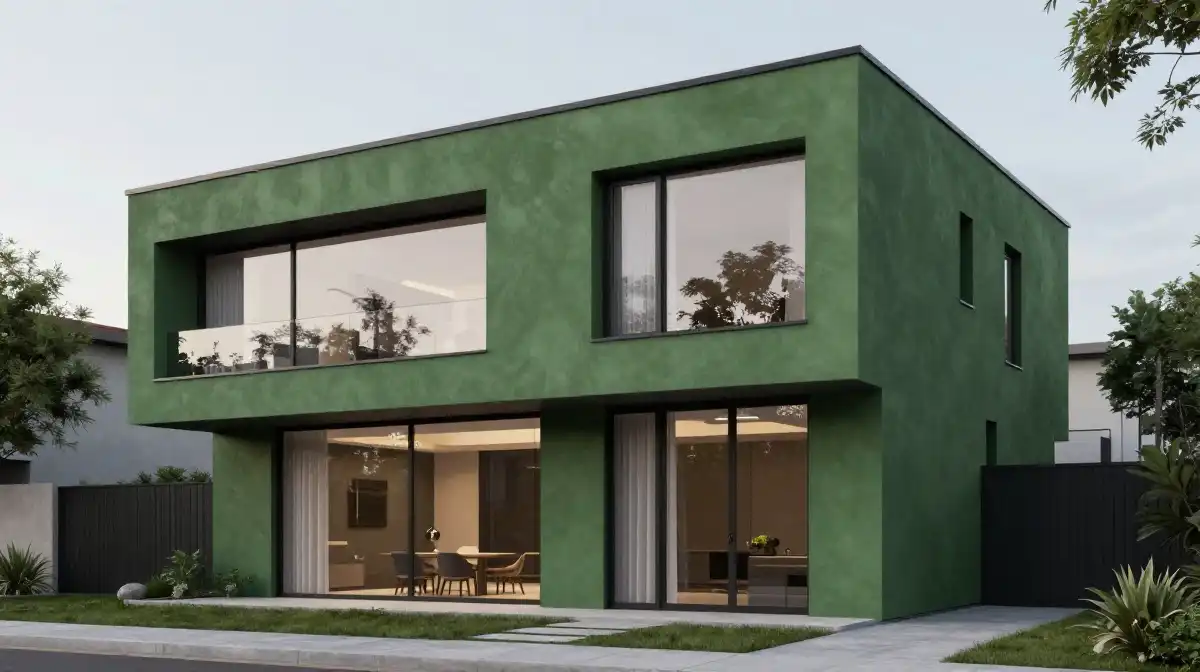  Contemporary Green House Exterior Ideas for Modern Living