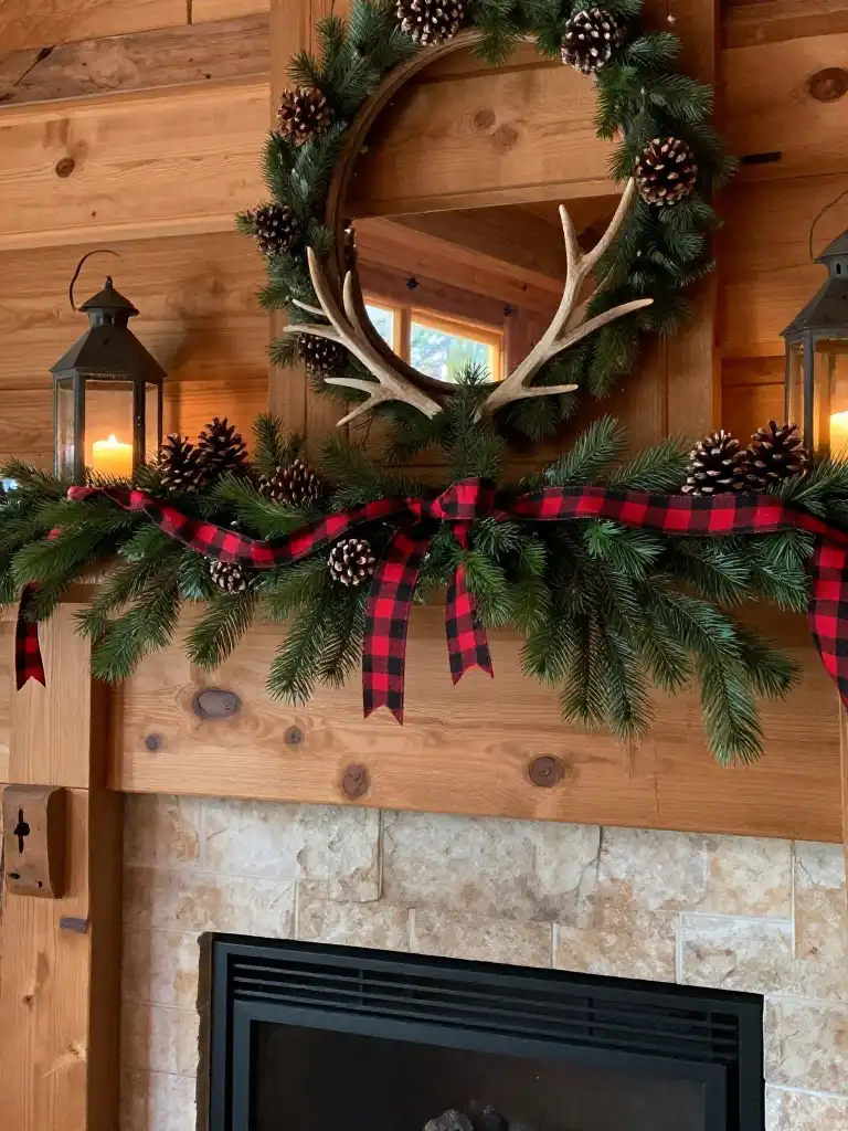 Cozy Rustic Winter Mantel Ideas for a Warm Look