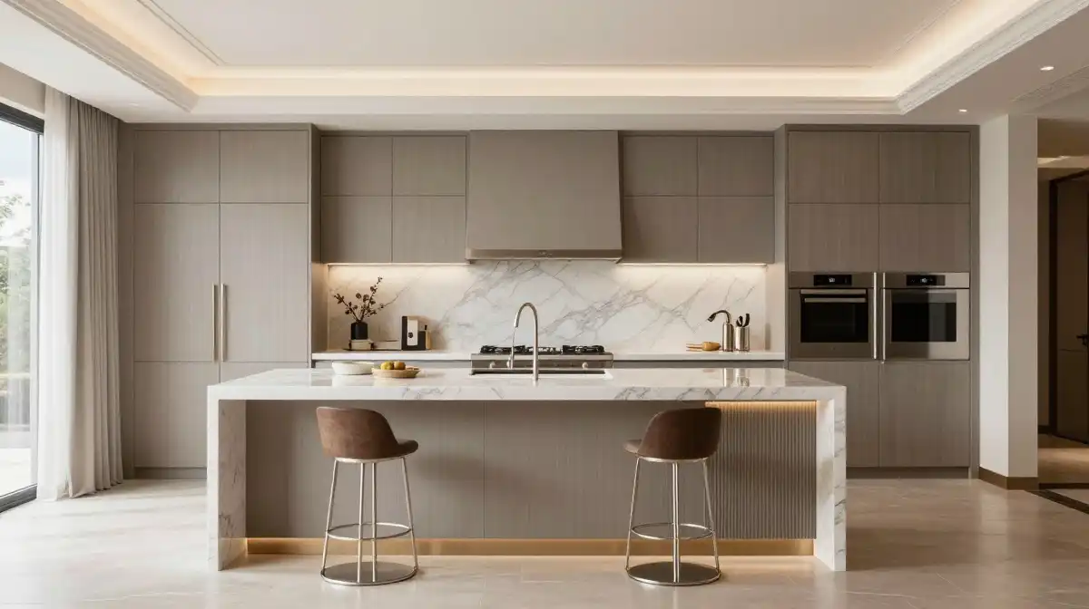 Create a Luxury Look with Custom Kitchen Island Designs