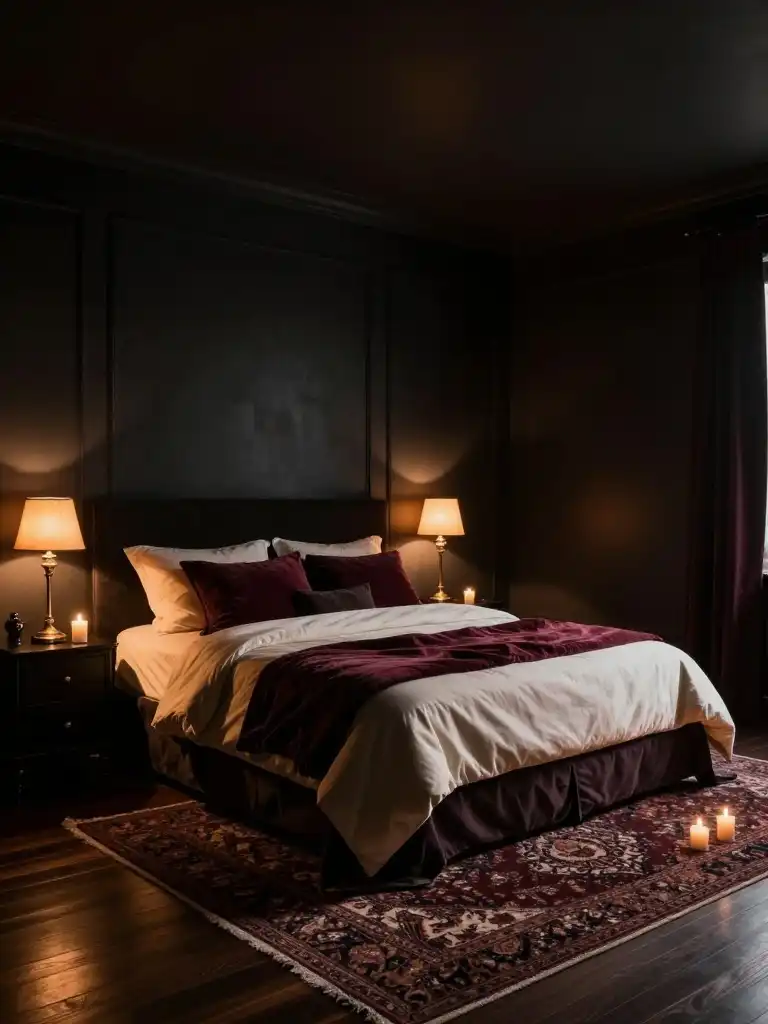 Dark and Moody Cozy Bedroom Ideas for a Dramatic Look