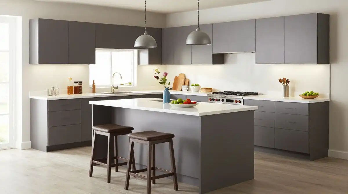 Design a Two-Tier Kitchen Island for Better Functionality