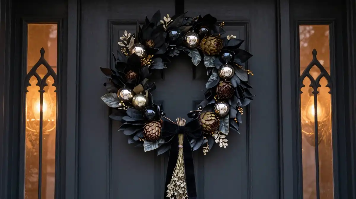 Elegant Halloween Wreaths and Door Accents Worth Trying