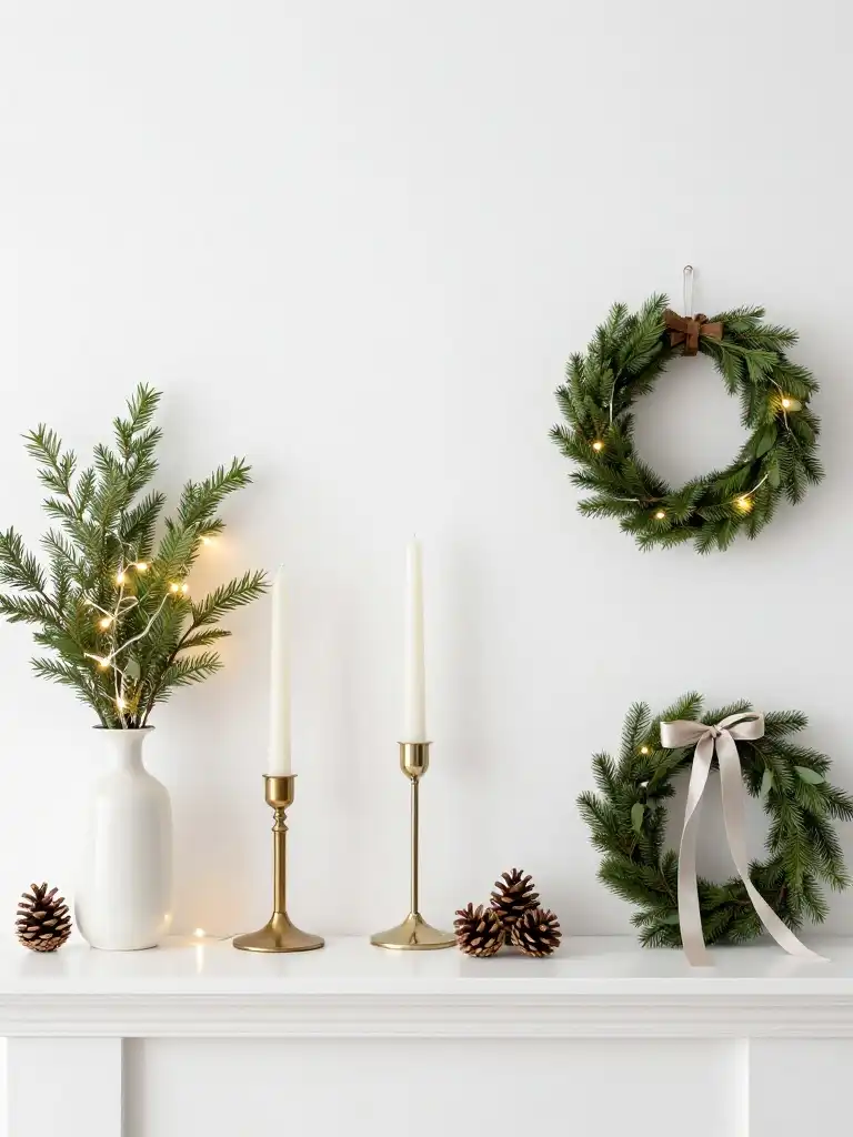 Essential Elements for a Stunning Winter Mantel