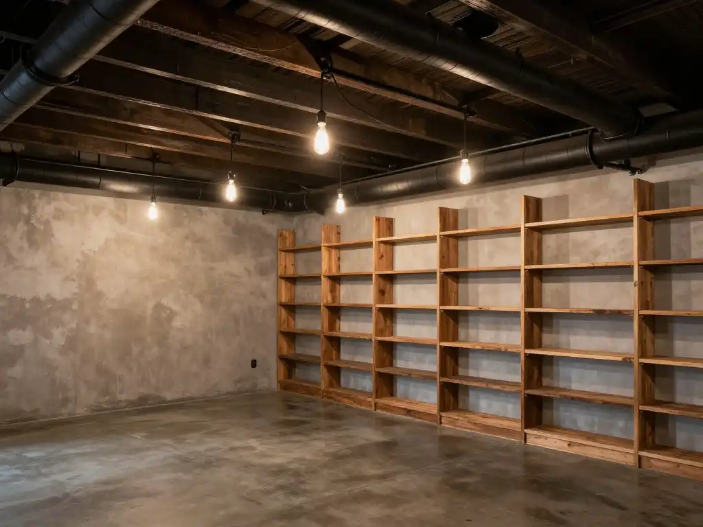 Exposed Ceiling Basement Ideas That Look Intentionally Industrial