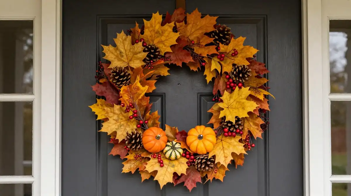 Fall Wreath Ideas to Make Your Front Door Stand Out