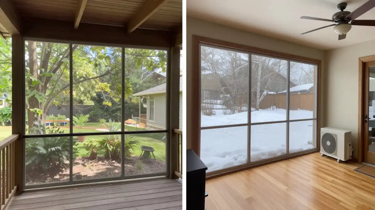 Four-Season Screened In Back Porch Ideas for Year-Round Use