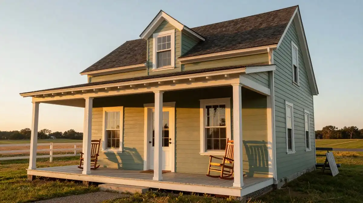  Green Farmhouse Exterior Ideas for Classic Country Style