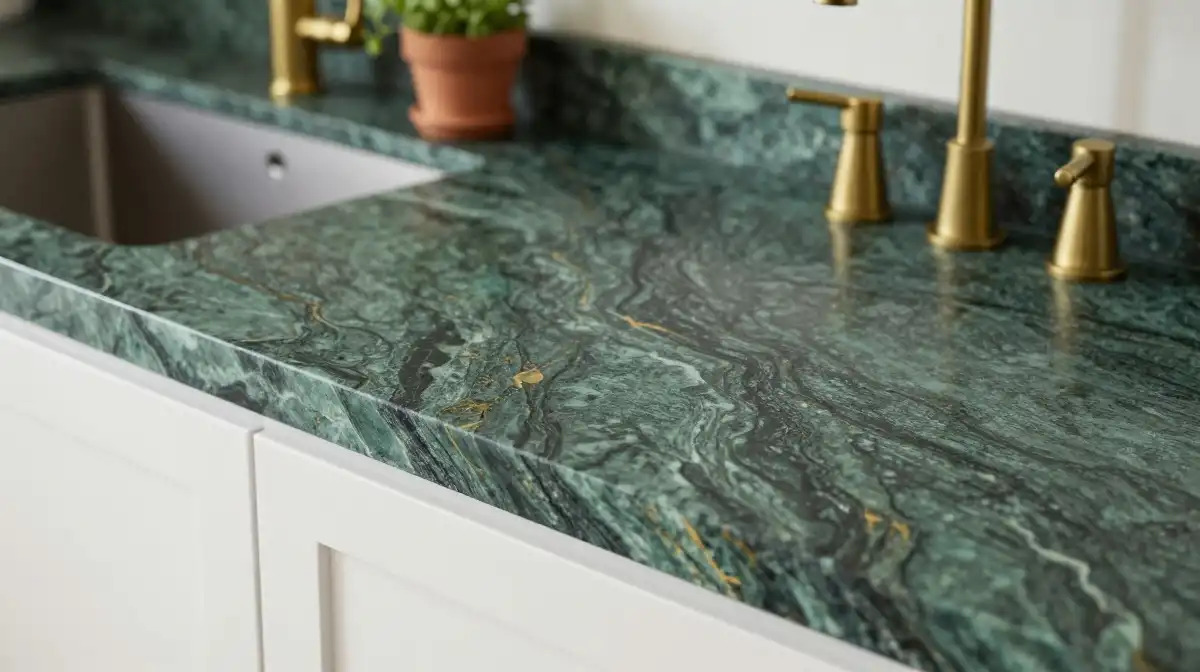 Green Kitchen Countertops Styles and Inspirations