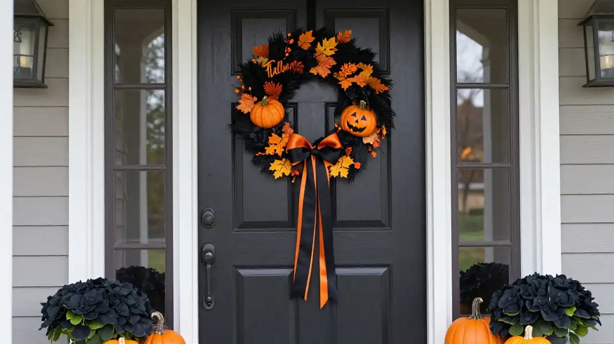 Halloween Wreath Ideas to Upgrade Your Front Door