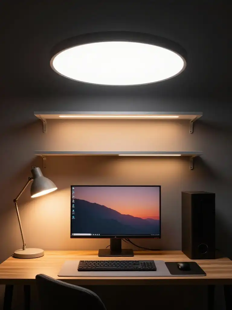 Home Office Lighting Ideas for Better Focus and Eye Comfort