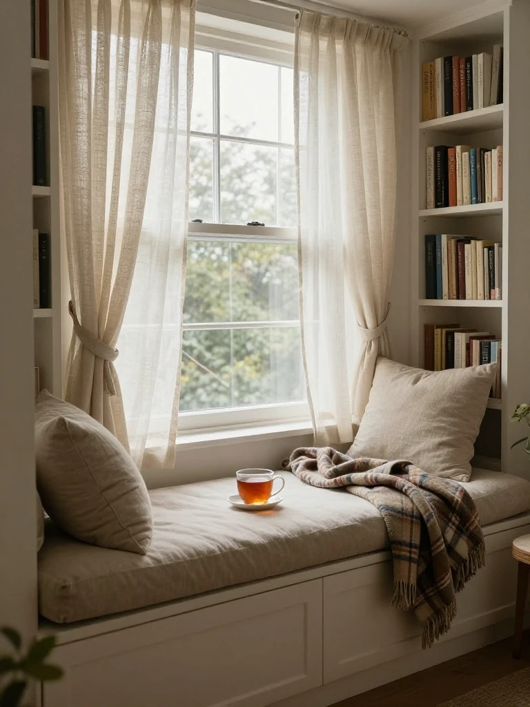 How to Create a Cozy Reading Nook in Your Library