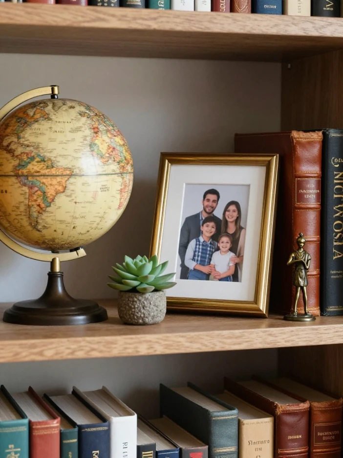 How to Decorate a Home Library With Personal Touches