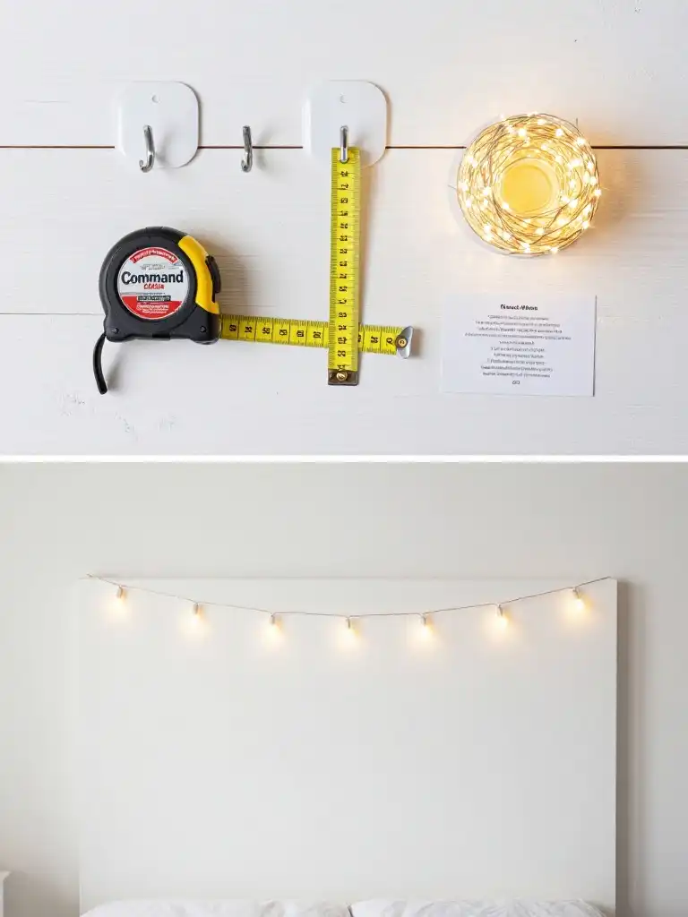 How to Hang Christmas Lights in Your Bedroom the Right Way