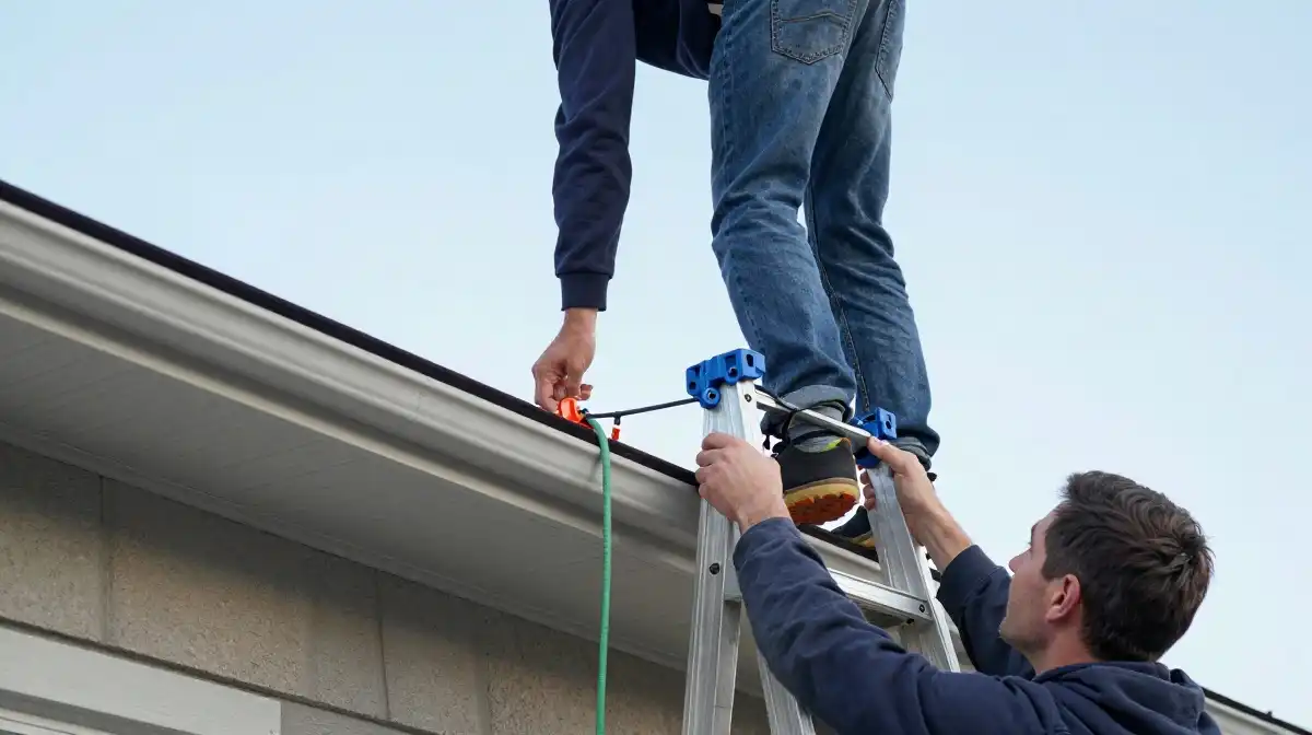  How to Safely Install Outdoor Christmas Decorations