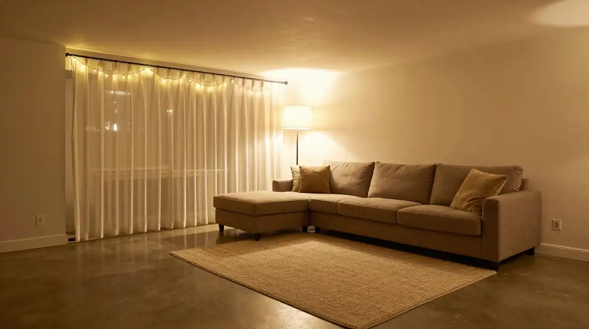 How to Turn Your Unfinished Basement Into a Cozy Living Space