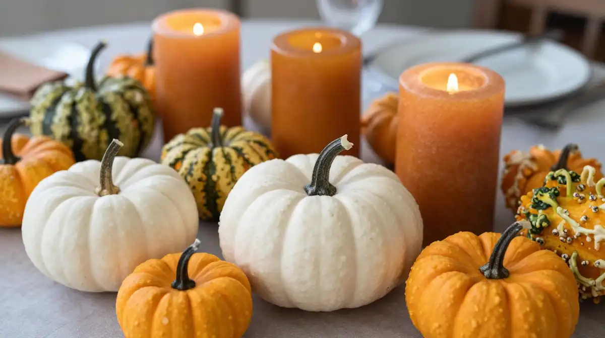 How to Use Pumpkins and Gourds in Your Tablescape