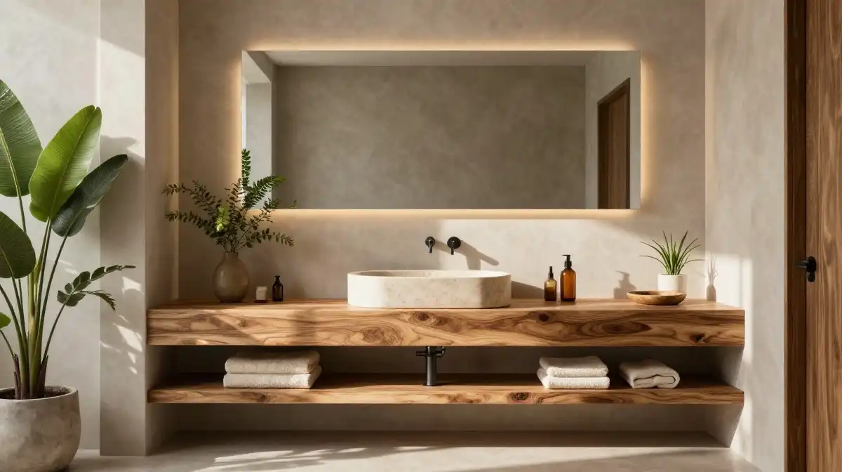 Incorporating Natural Materials into Modern Bathroom Design