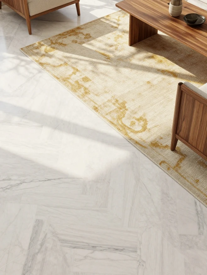 Luxury Flooring Ideas for an Upscale Living Room