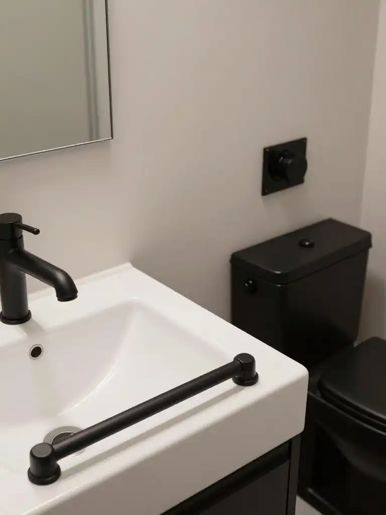 Matte Black Fixtures and Faucets That Elevate Any Bathroom