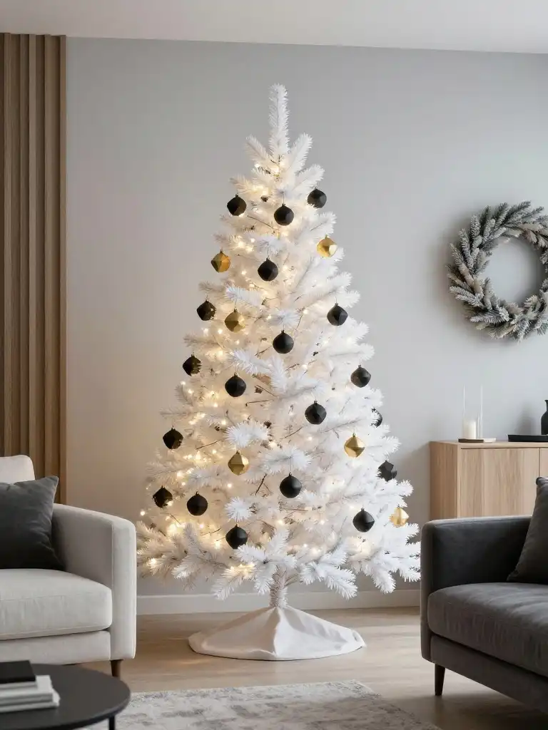 Modern Christmas Living Room Decor Ideas