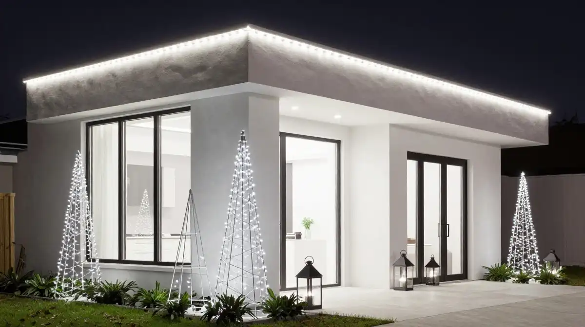  Modern and Minimalist Outdoor Christmas Decoration Trends