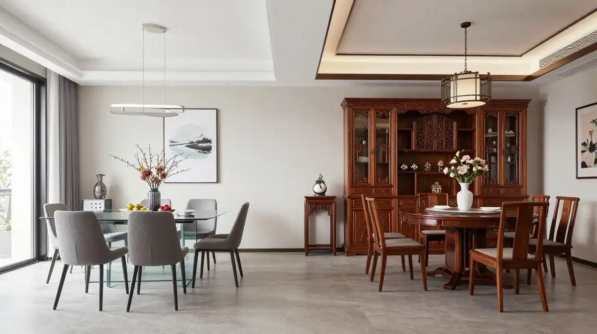 Modern vs Traditional Dining Room Elegance Comparison