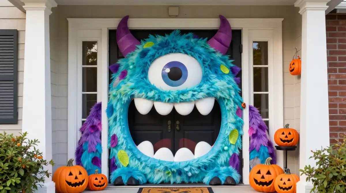 Monster Mouth Door Decorations Everyone Will Notice