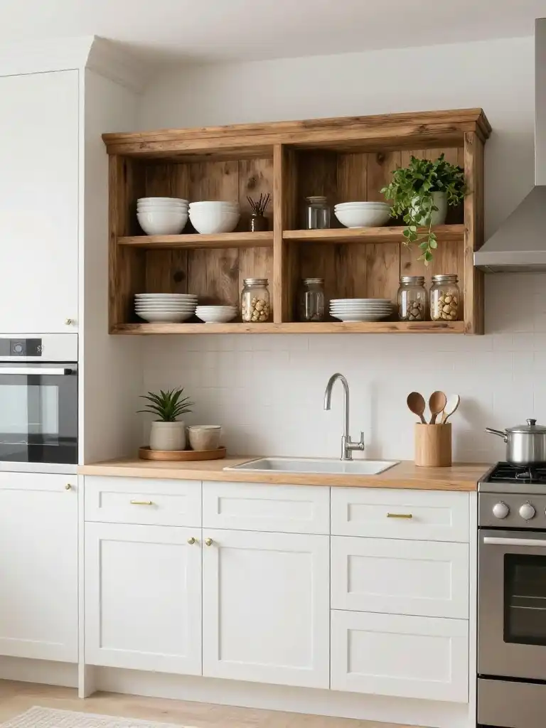 Open Shelving vs Closed Cabinets in Farmhouse Kitchens
