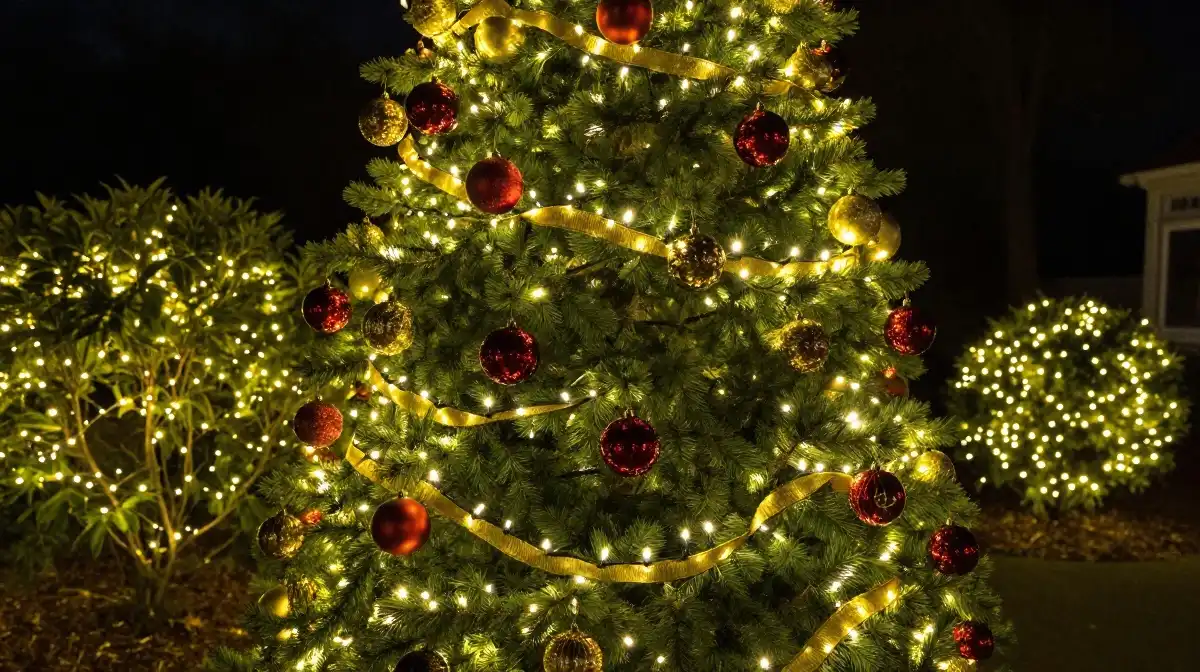  Outdoor Christmas Tree Decoration Ideas for Your Garden