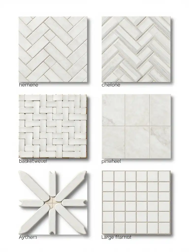 Popular Bathroom Tile Patterns and Layouts