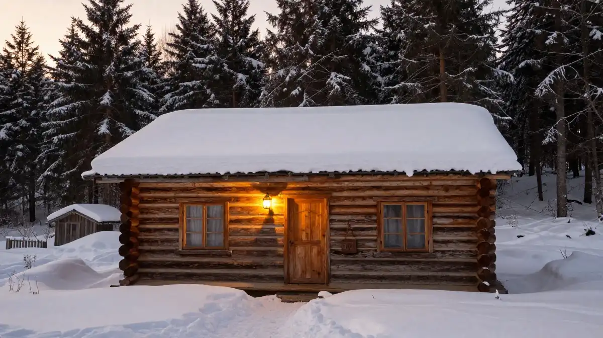 Rustic Log Cabin Exterior Styles That Look Stunning Under Snow