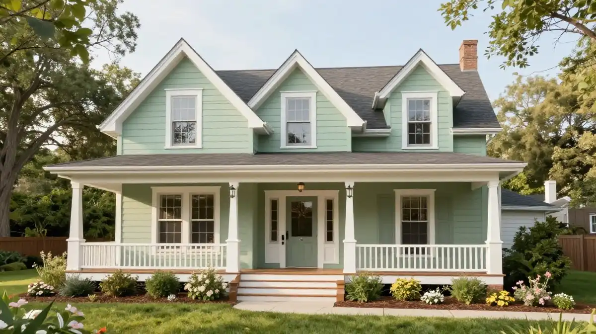  Sage Green House Exterior Ideas for a Soft and Elegant Look