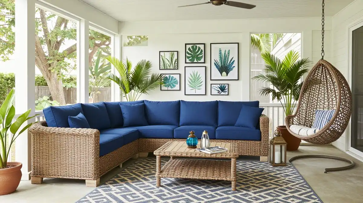 Screened In Back Porch Furniture and Decor Ideas