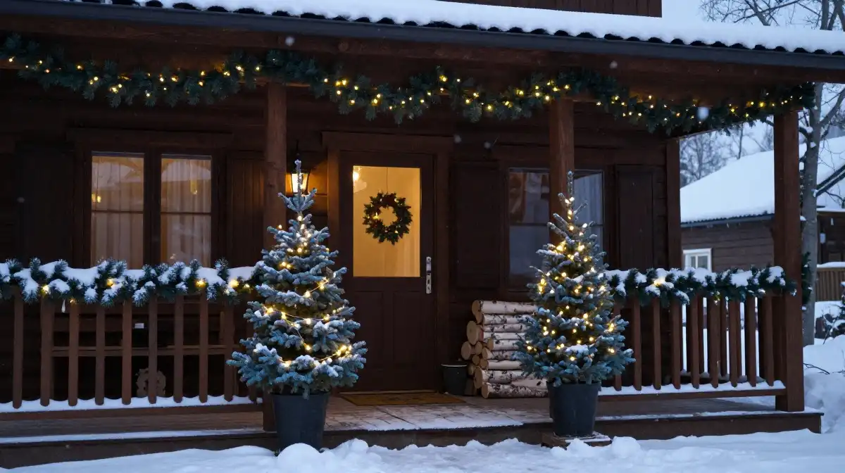 Seasonal Cabin Exterior Decor Ideas to Elevate Your Winter Aesthetic