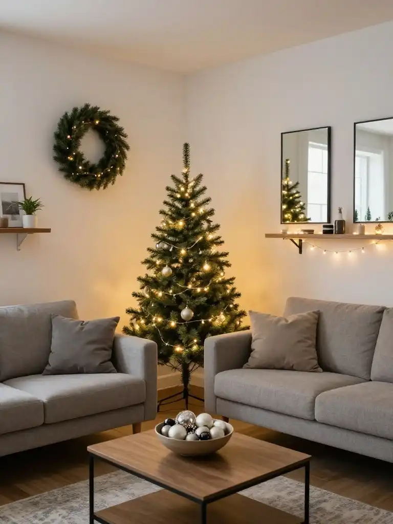 Small Living Room Christmas Decor Ideas
