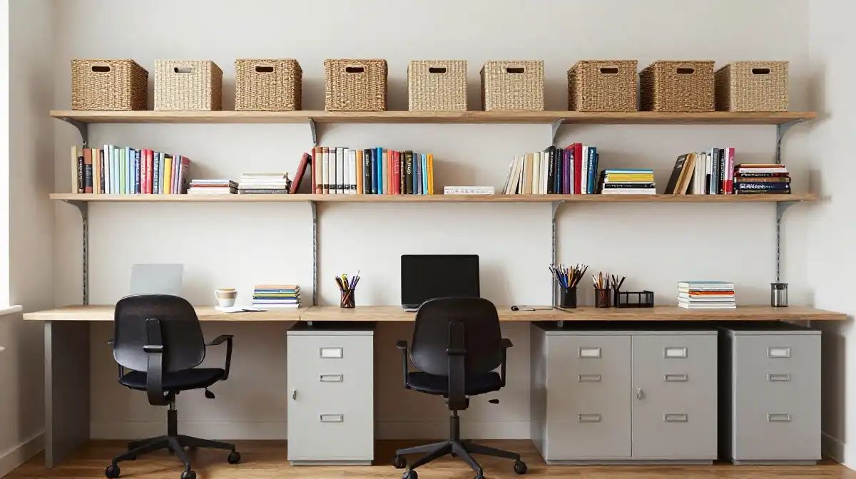 Smart Storage Solutions for an Organized Workspace