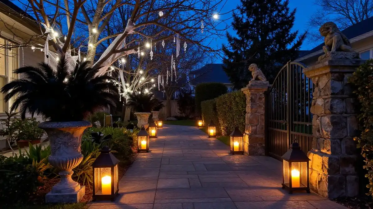 Sophisticated Outdoor Halloween Decorations That Impress Guests