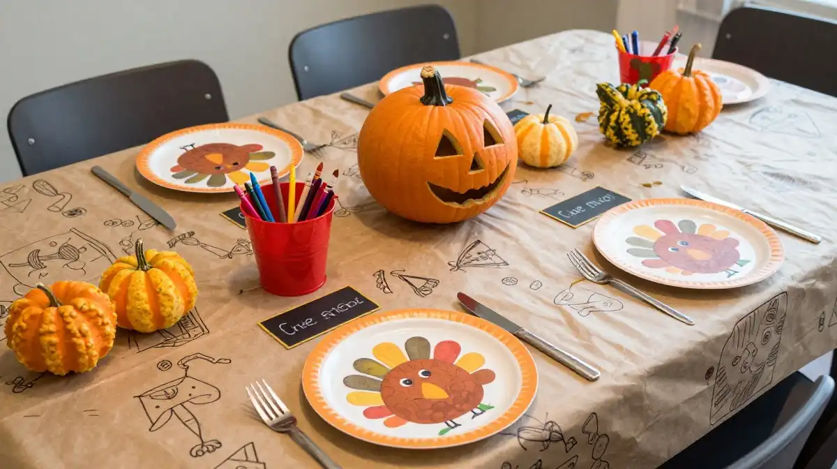 Thanksgiving Table Ideas for Kids