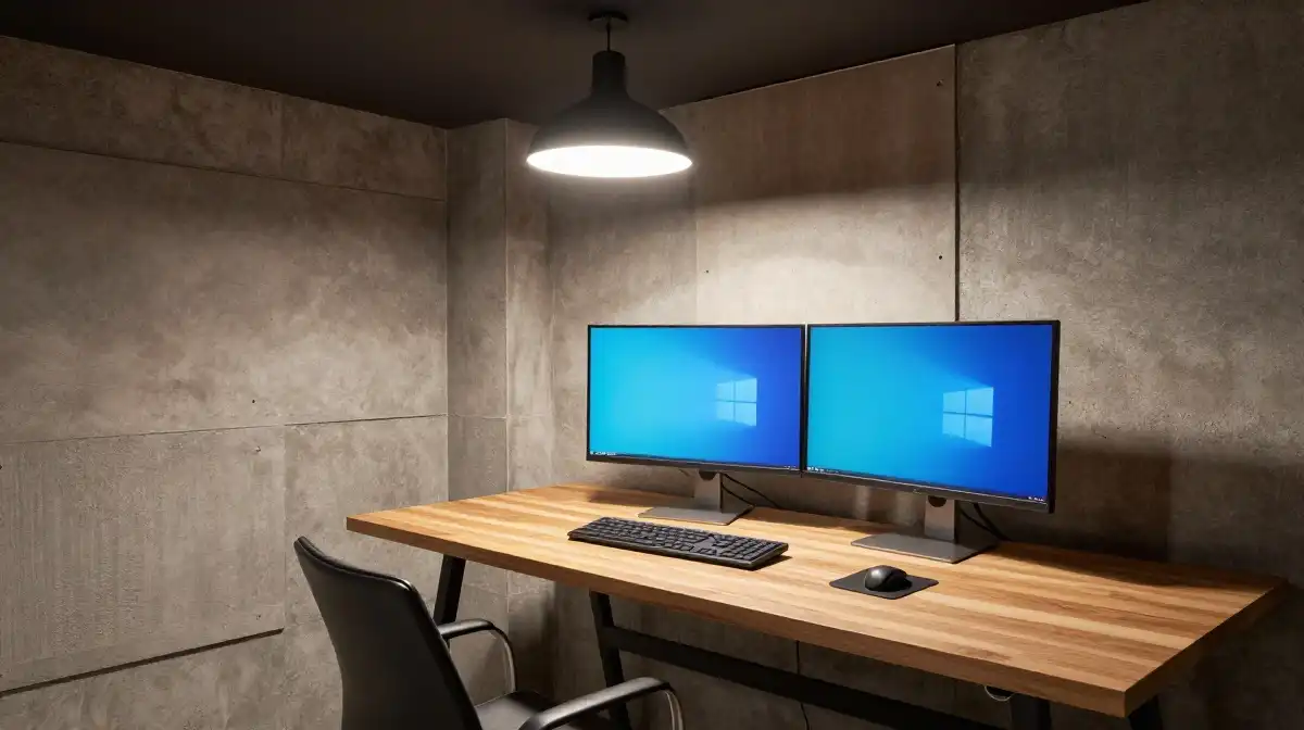 Unfinished Basement Office Ideas for a Productive Work-From-Home Setup