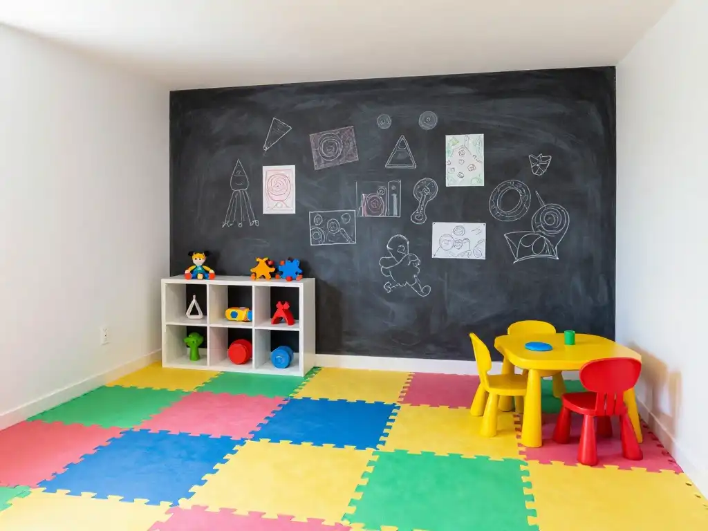 Unfinished Basement Playroom Ideas Kids Will Absolutely Love