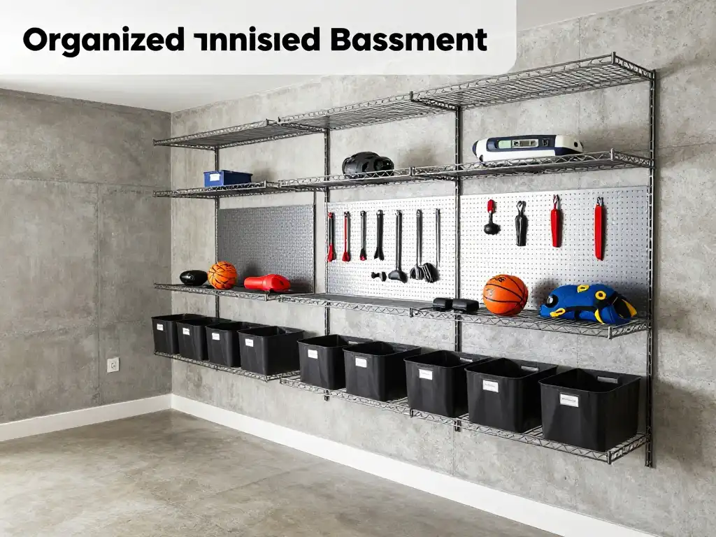 Unfinished Basement Storage Ideas to Declutter Your Entire Home