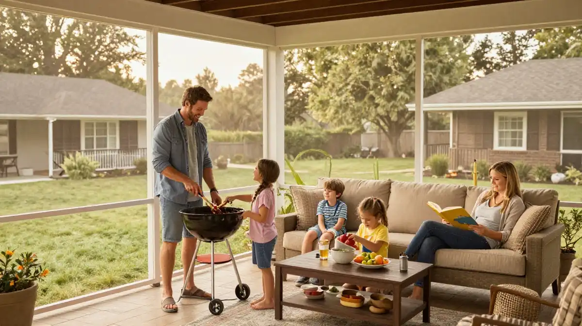Why a Screened In Back Porch Is Worth Every Penny