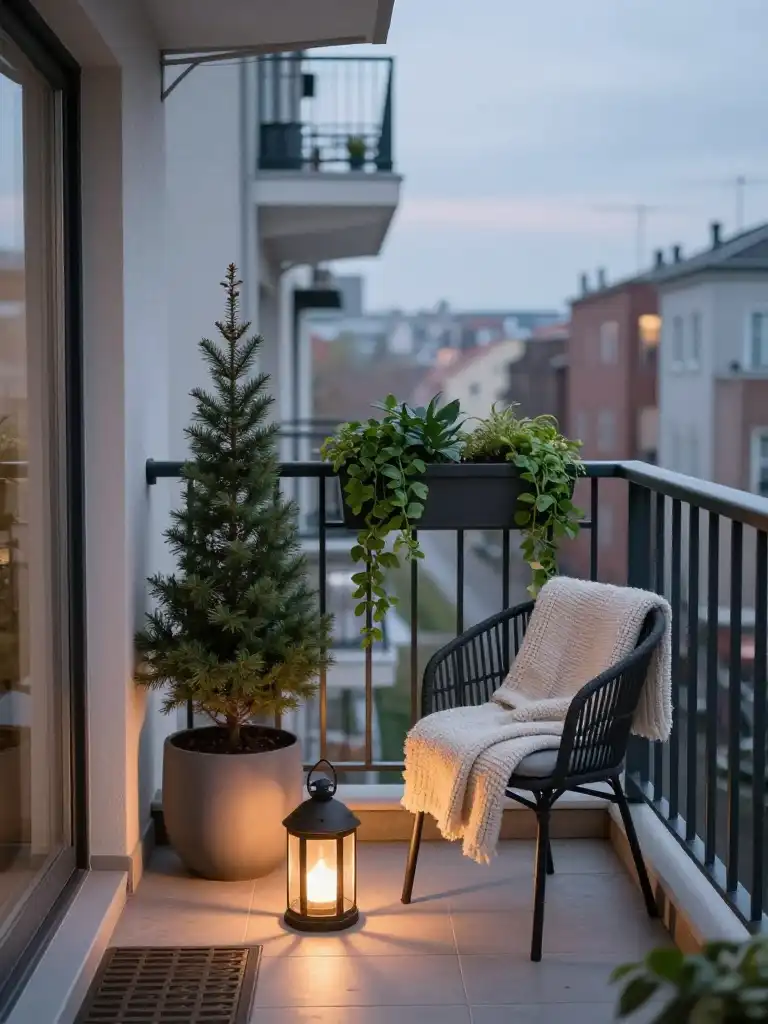 Winter Porch Decor Ideas for Small Spaces and Apartments