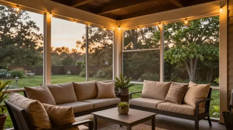 15 Screened In Back Porch Ideas: Transform Your Outdoor Space Into a Cozy Retreat