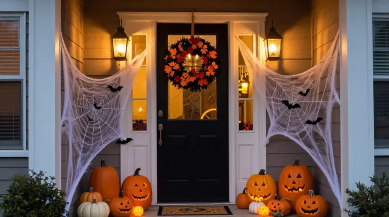 16 Halloween Door Decorations to Create a Spooky First Impression