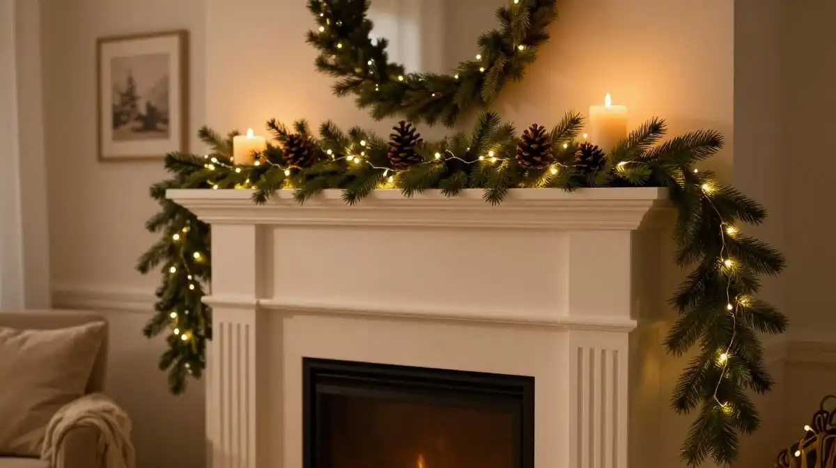 16 Winter Mantel Decorating Ideas: Transform Your Fireplace Into a Cozy Focal Point