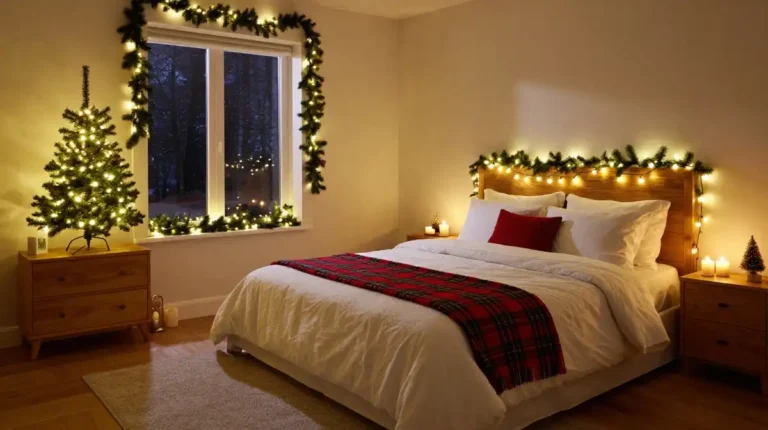 15 Christmas Bedroom Decor Ideas to Make Your Room Feel Magical This Holiday Season